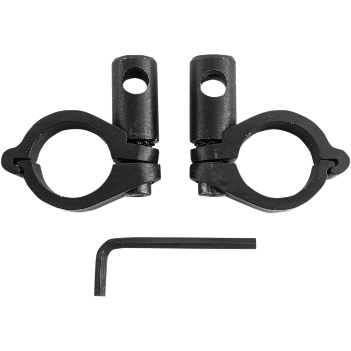 SLIPSTREAMER S-114-C S-1.25-C Replacement Round Windshield Handlebar Clamp Kit Round Bar Clamp Kit - 1.25"