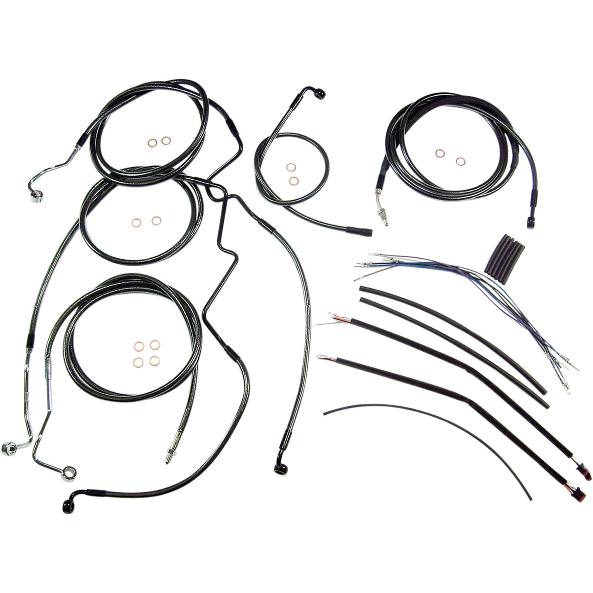 Magnum Shielding Cable Kit - 487342 For Harley Touring 2014-2015