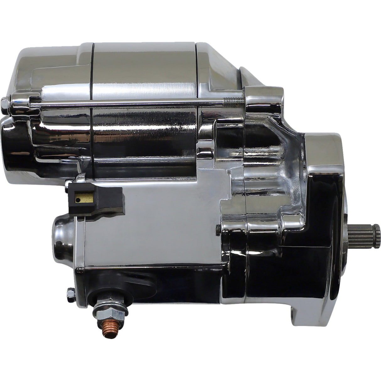 Terry Components Starter Motor Harley Davidson Chrome - 772090 For Harley Motorcycles 1990-1993