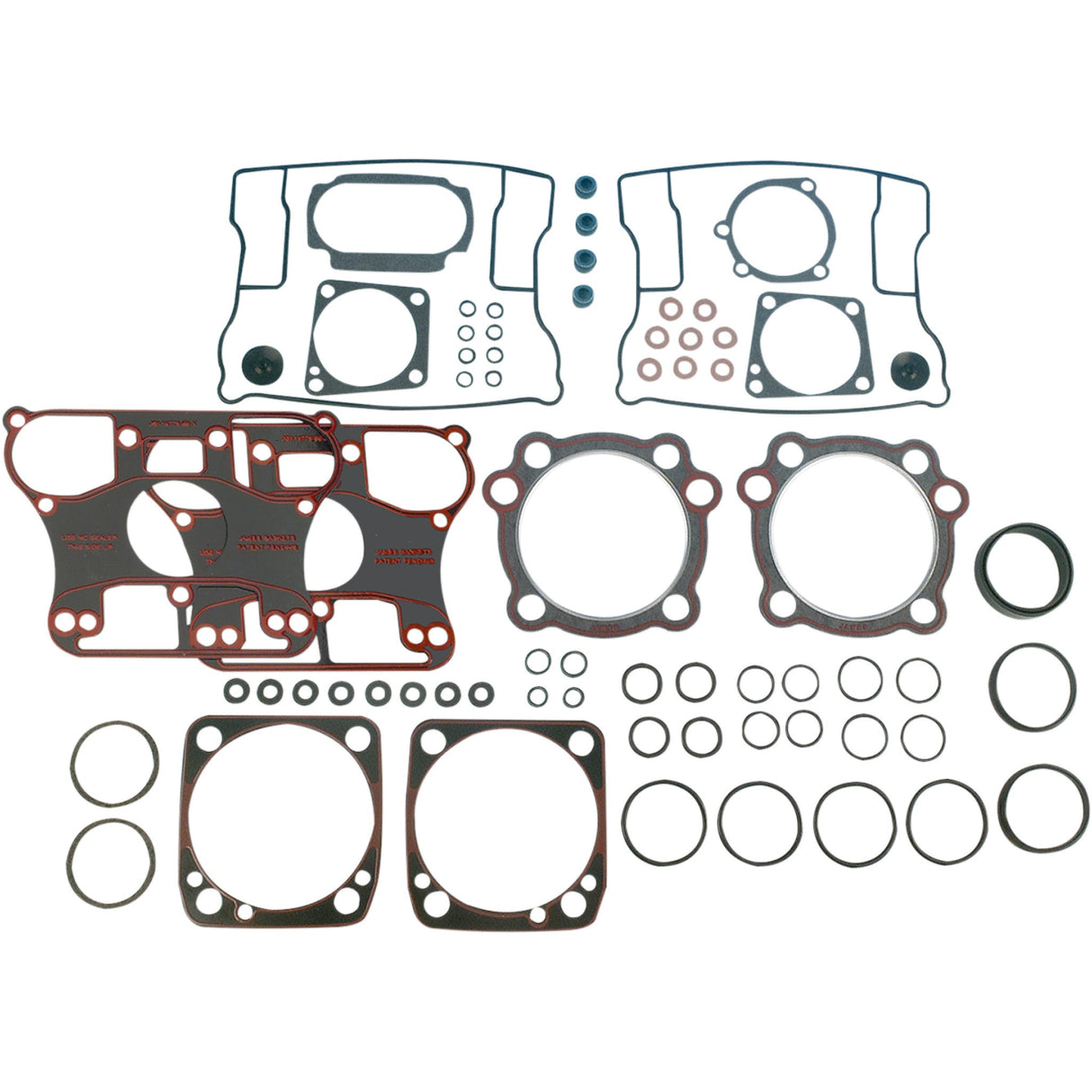 James Gasket Top End Gasket Kit EVO With S&S ?Landmark Billet Rocker Boxes - JGI-17040-04-SS For Harley Motorcycles 1992-1999