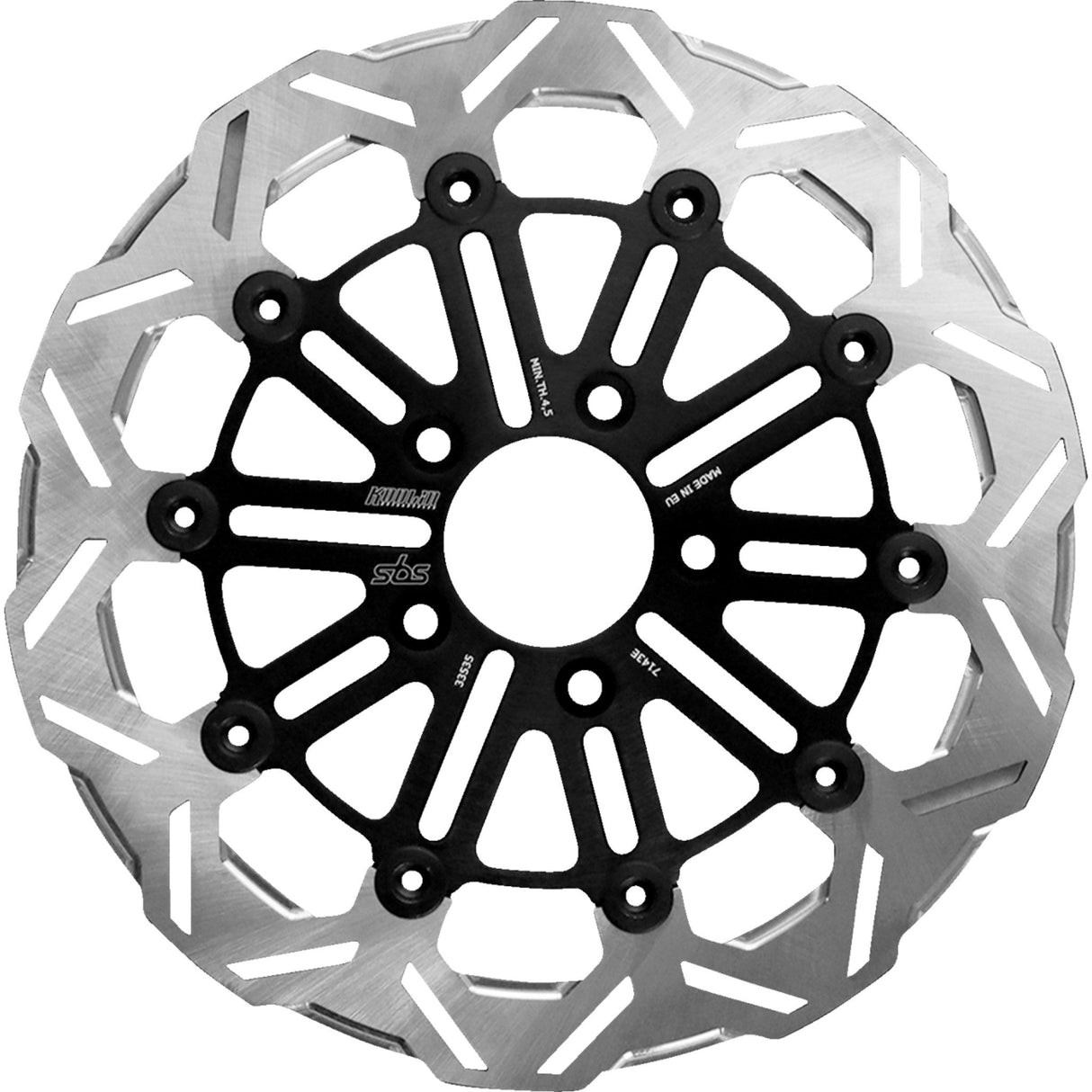 SBS 1710-4782 7143E Brake Rotor 10-spoke