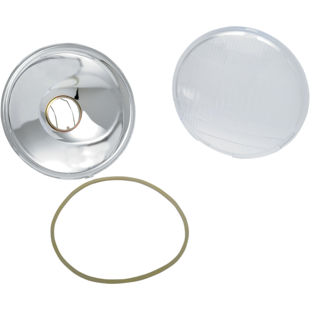 DRAG SPECIALTIES 2001-0055 Custom 6-1/2" Headlight Assembly — Lens Replacement 6-1/2" Headlight