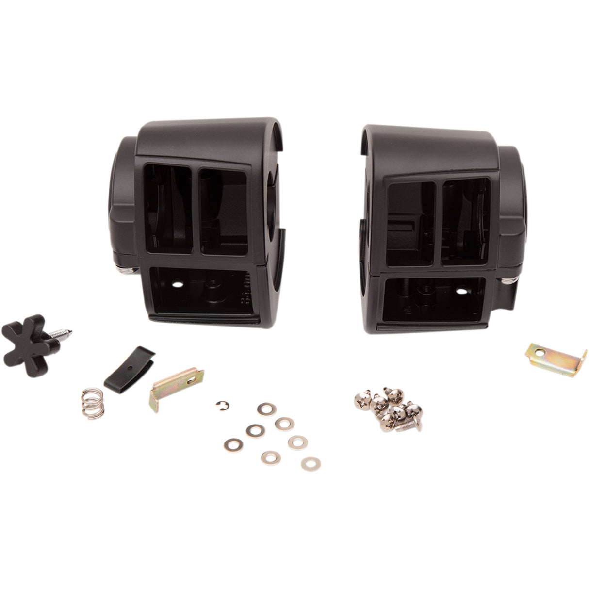 DRAG SPECIALTIES 0616-0353 Handlebar Switch Housing Kit Switch Housing - Matte Black