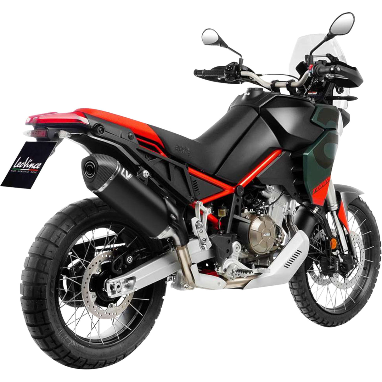 Leovince LV-14 Black Edition Muffler - 15626BU Aprilia Tuareg 660 2022-2025