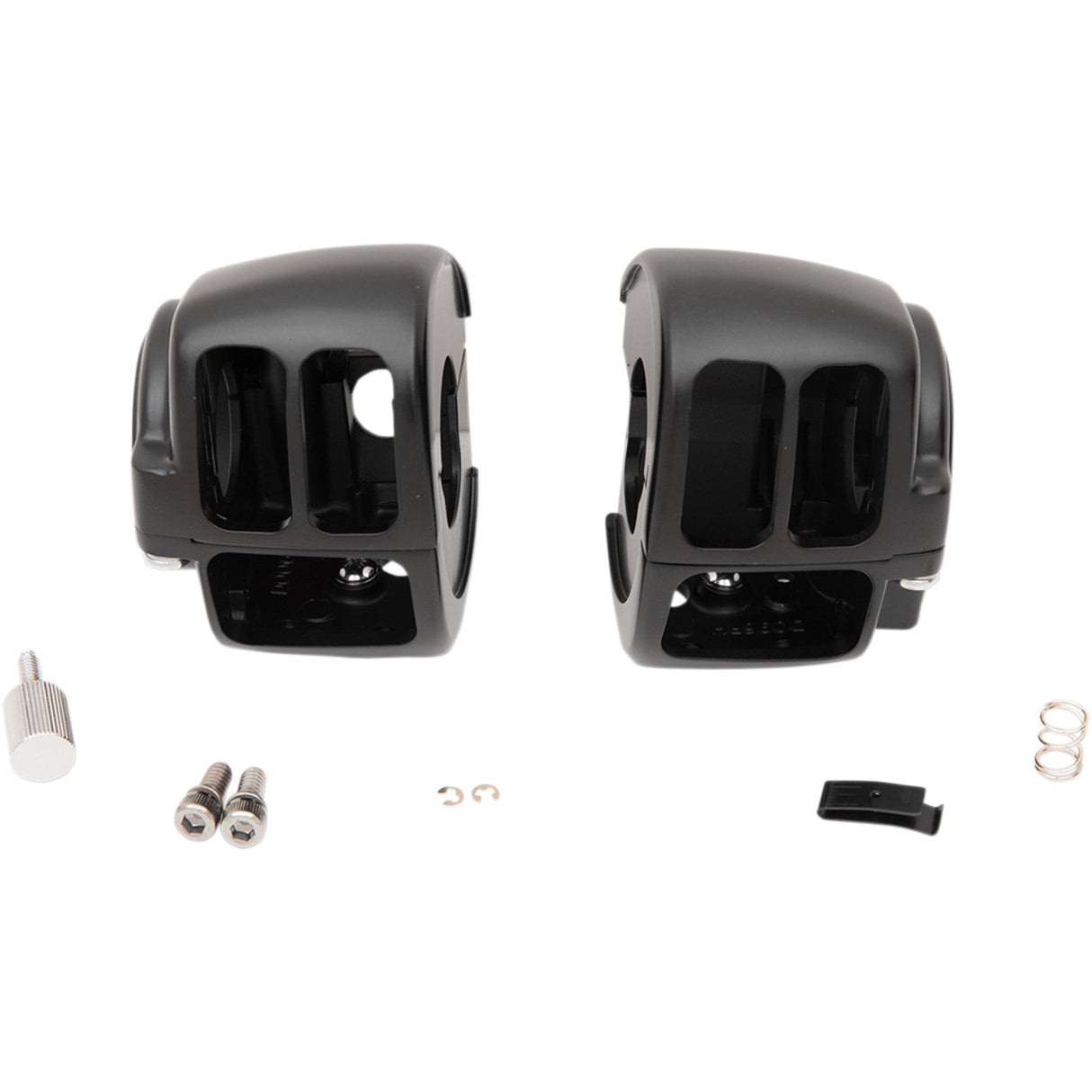DRAG SPECIALTIES 0616-0357 Handlebar Switch Housing Kit Switch Housing - Matte Black