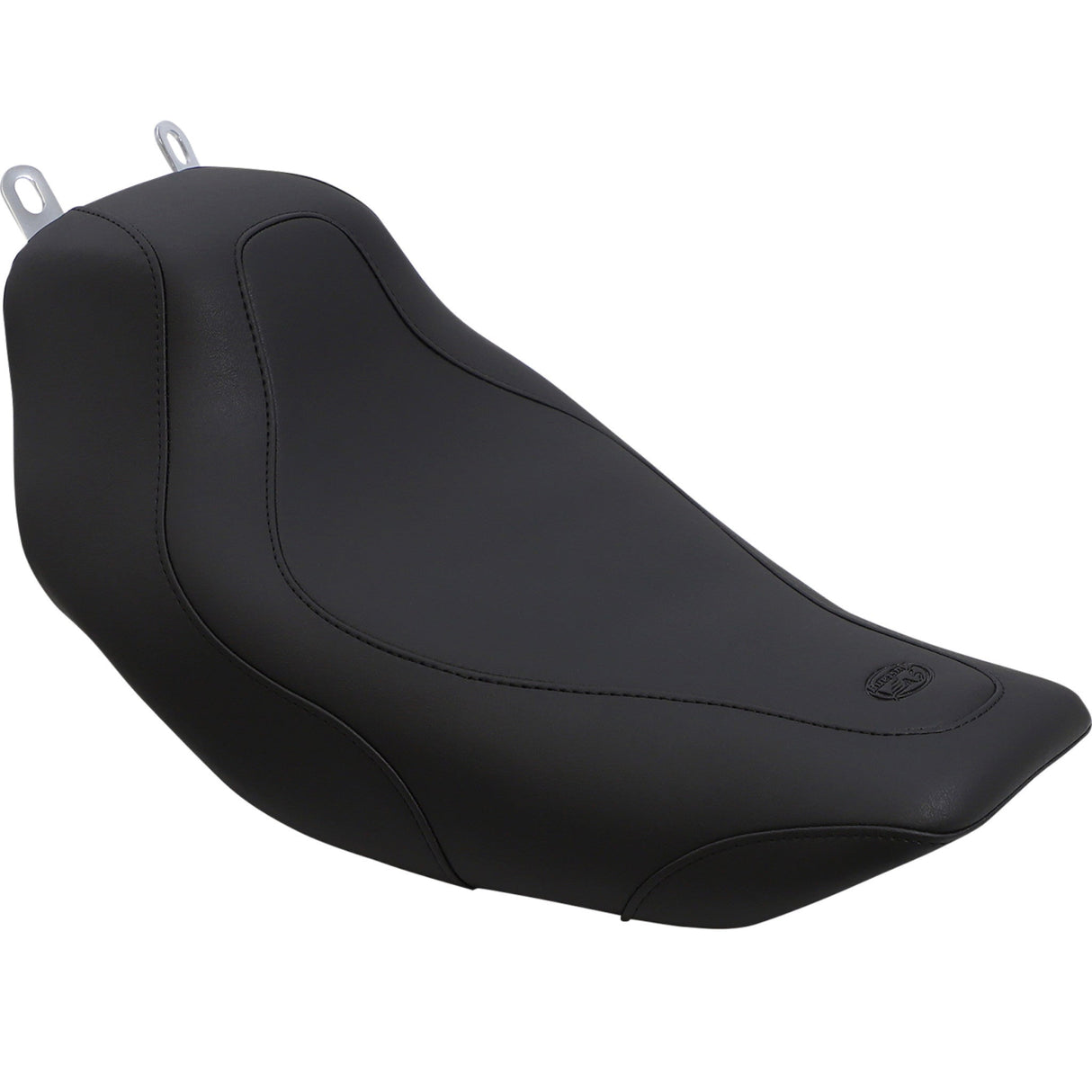 Mustang Tripper™ Solo Seat Without Backrest Stitched Black - 76350 For Harley Touring 1997-2007