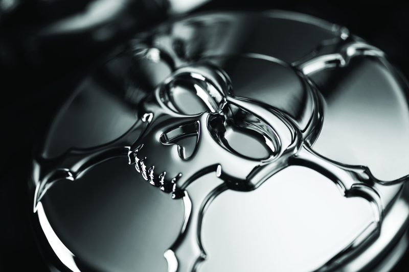 Kuryakyn 7358 Zombie Gas Cap Vented Chrome