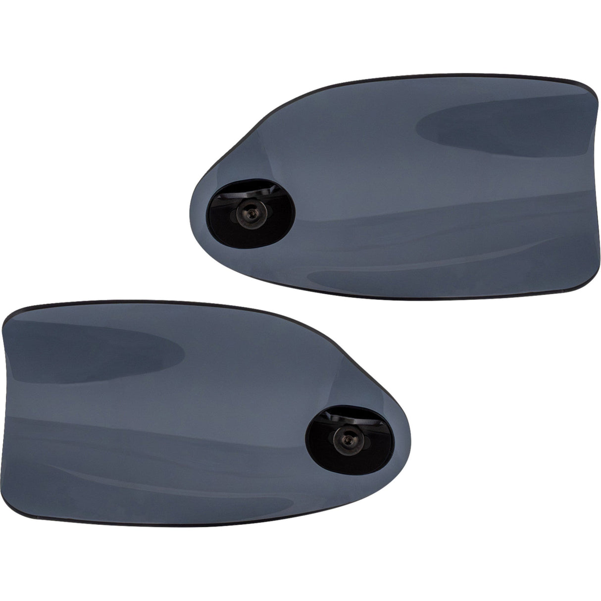 KLOCK WERKS 0635-2802 KWS-01-0122-HC Flare® Handguards harley-davidson hydraulic clutch - dark smoke