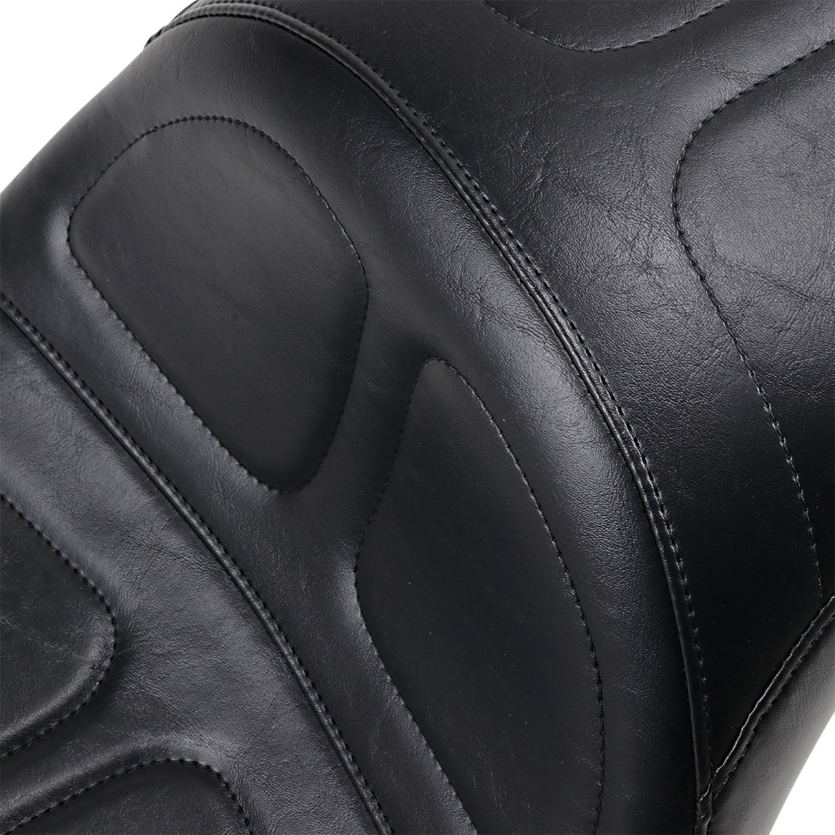 LePera Maverick Daddy Long Legs Seat Black Stitched - LYX-910DL For Harley Softail 2018-2023