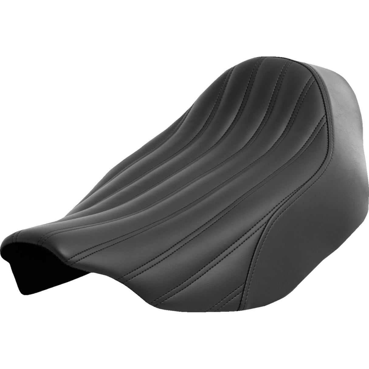 Saddlemen Renegade™ Knuckle Solo Seat Black - 823-07-0023 For Harley Touring 2023-2026