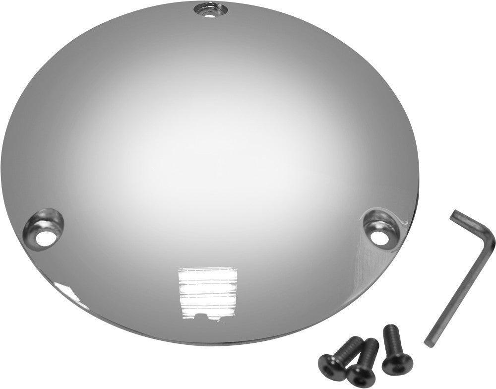 Harddrive Dome Derby Cover Chrome BIG Twin - 30-573 For Harley Motorcycles 1984-1998