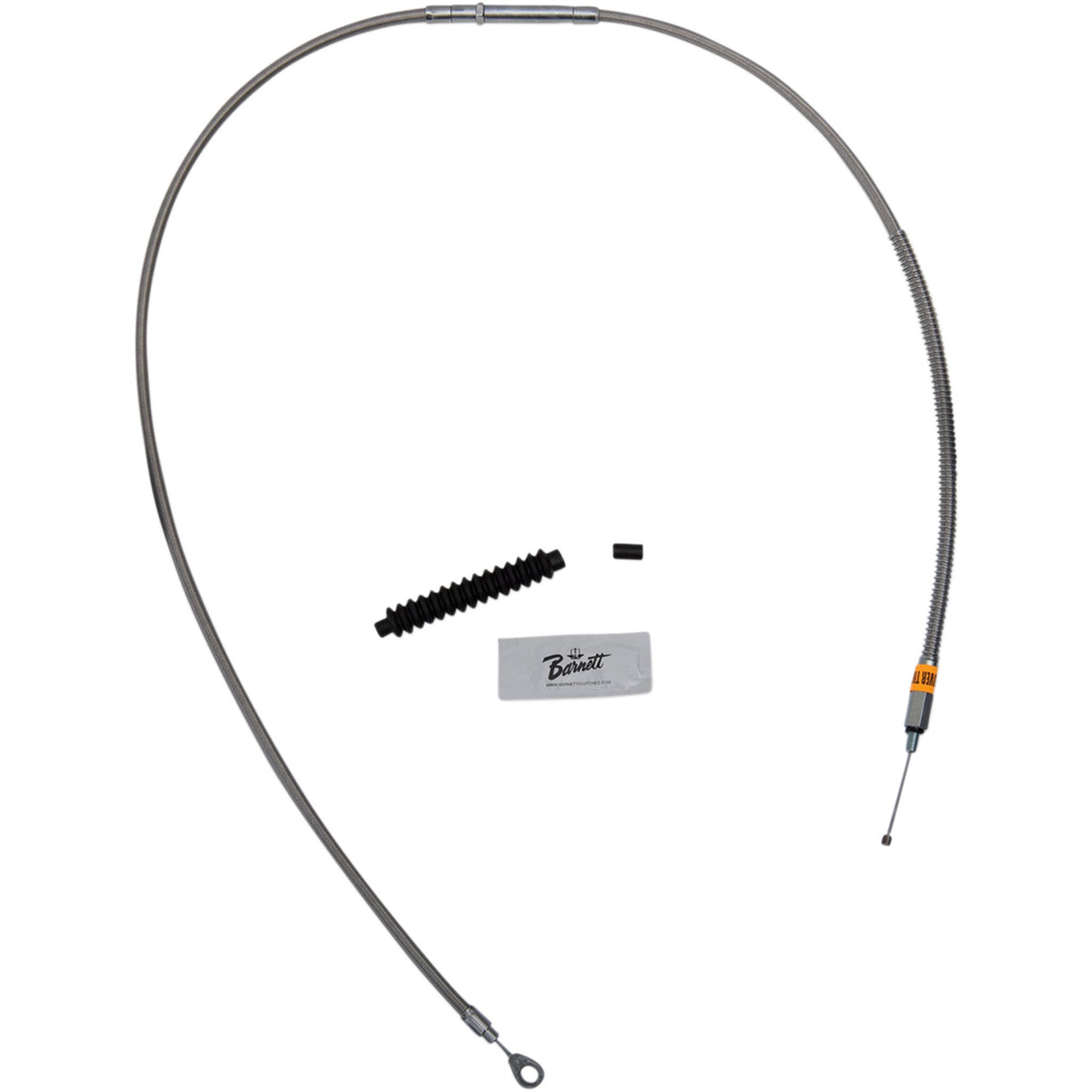 Barnett High-Efficiency Stainless Steel Clutch Cable For Harley-Davidson Standard - 102-30-10005HE For Harley Touring 1989-2006