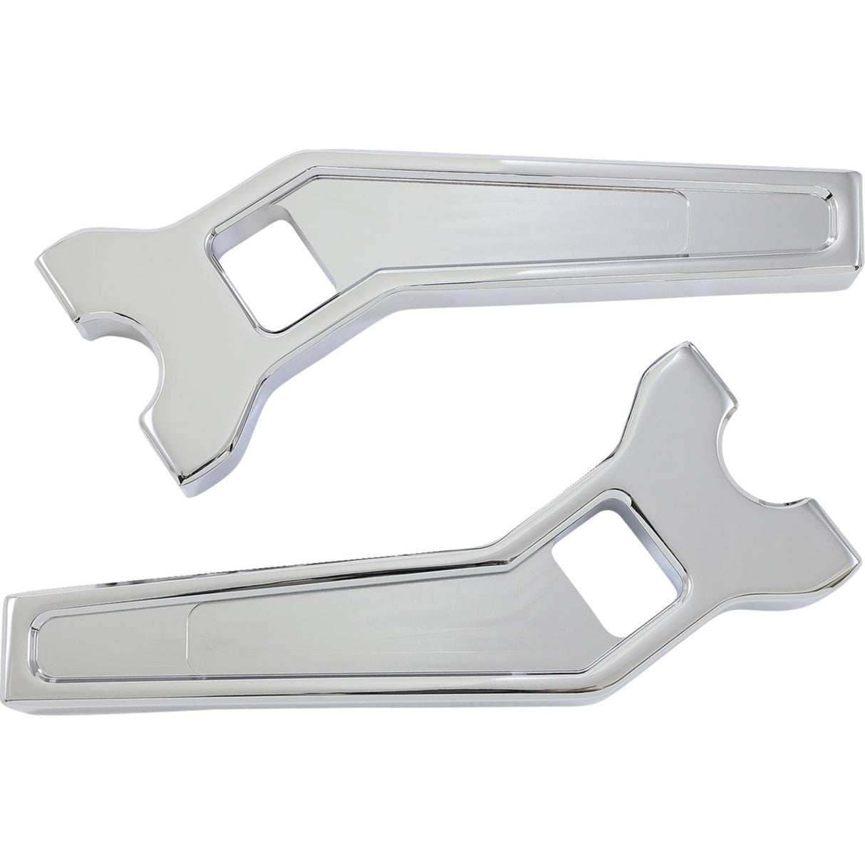 LA CHOPPERS 0602-1417 LA-7481-08C Performance Risers - Pullback - 8" x 1-1/4" - Chrome