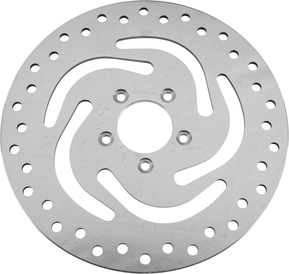 Harddrive 144655 Brake Rotor Front 11.5" SS Machined 2.22" ID For Harley Motorcycles 2000-2014