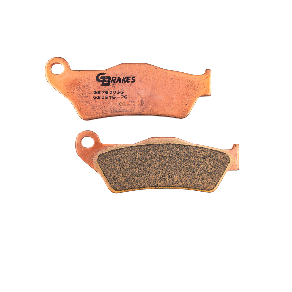 Gbrakes Brake Pads Sintered - GB0516-76 For Harley Street 2016 | KTM Motorcycles 2003-2022 | Ducati Monster / Monster S2R / Multistrada 2007-2008