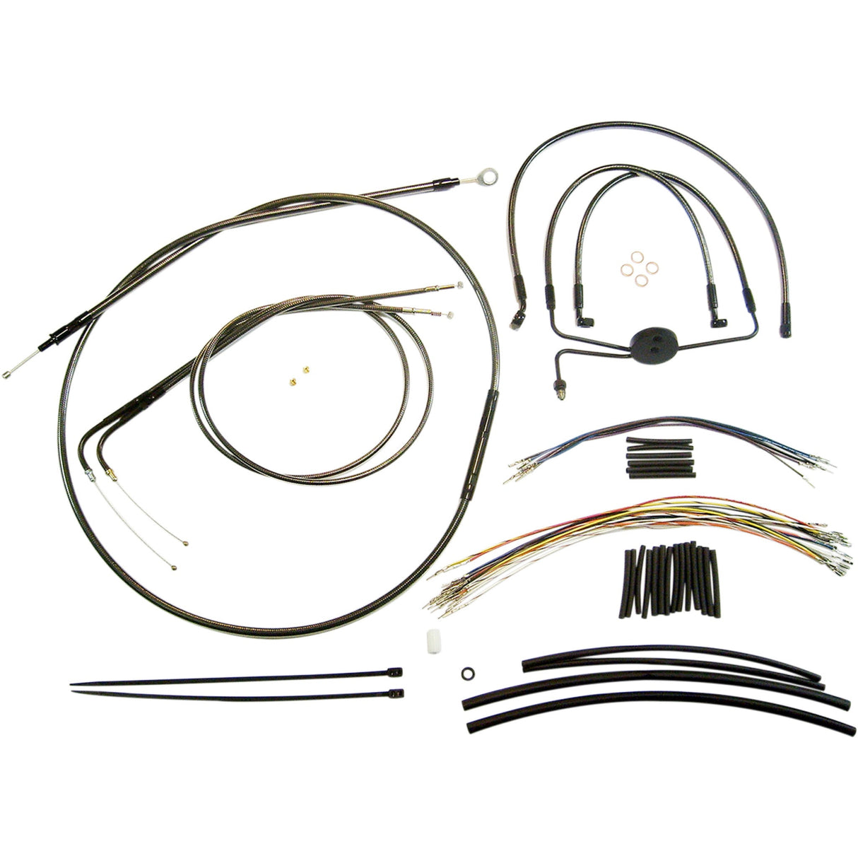 Magnum Shielding Cable Kit - 487191 For Harley Fat Bob 2008-2011