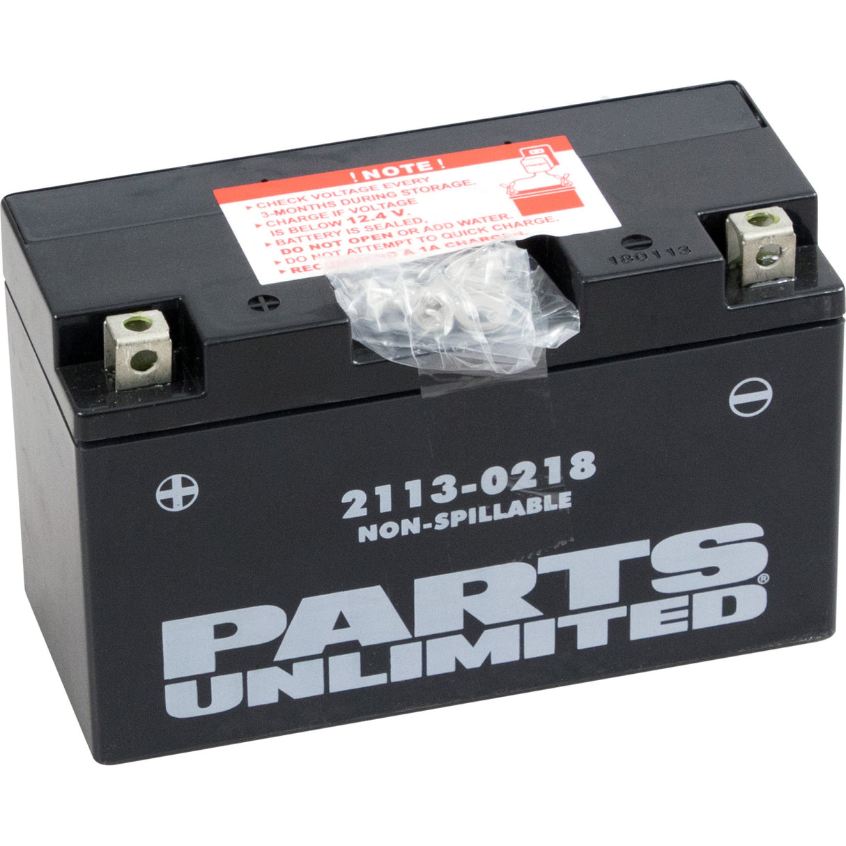 PARTS UNLIMITED 2113-0218 Factory-Activated AGM Maintenance-Free Battery AGM Battery - YT7B-BS