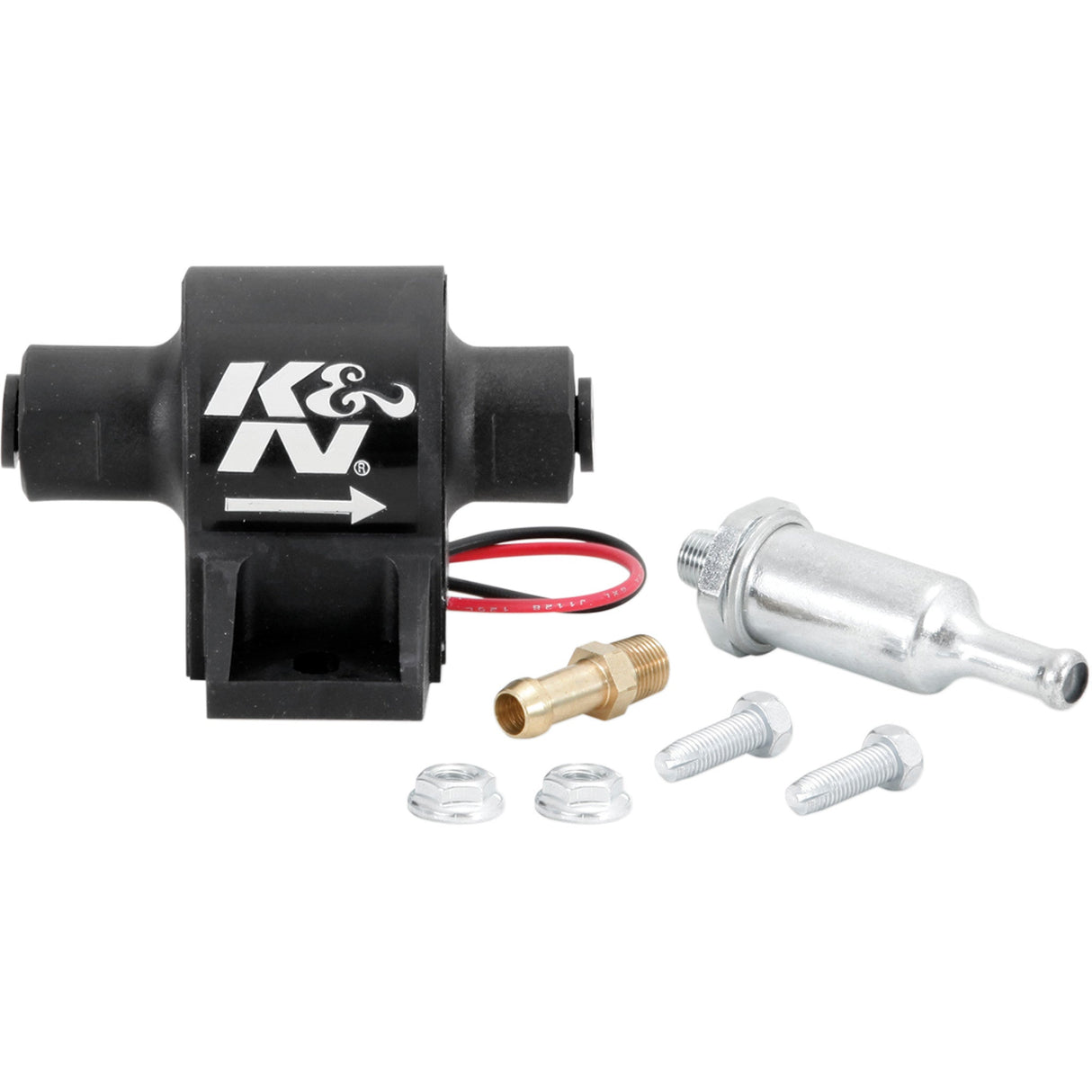 K & N 1009-0028 81-0400 Inline Fuel Pump 1.0 - 2.0 psi