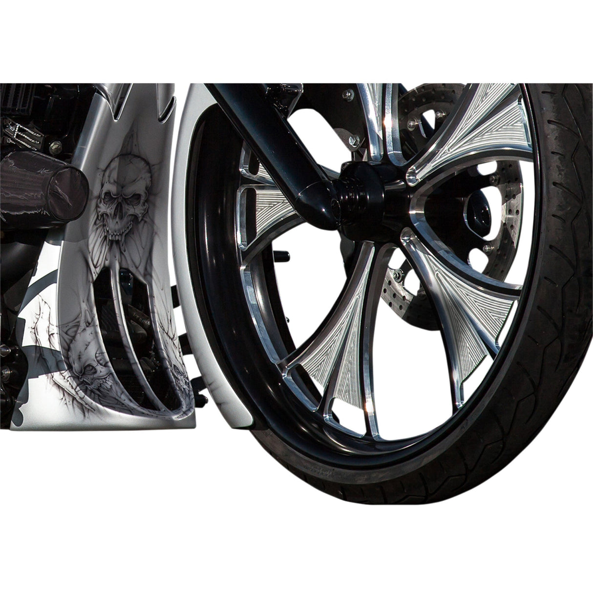 Trask Chin Spoiler - TM-2075 For Harley Touring 1998-2008