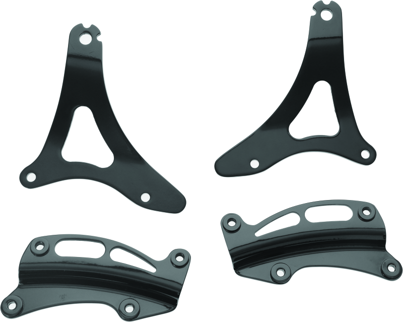 Kuryakyn 7089 Quick Release Attachment Point Kit 14-Up Touring Models Black