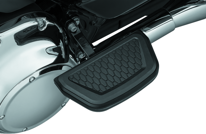 Kuryakyn 5903 Hex Passenger Board Inserts Black