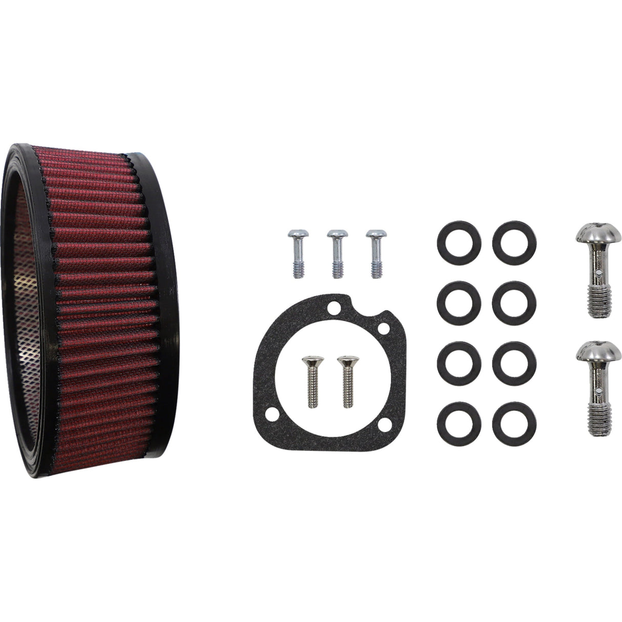 S&S Cycle Air Stinger Stealth Air Cleaner Kit Chrome - 170-0725A For Harley Sportster 2007-2022