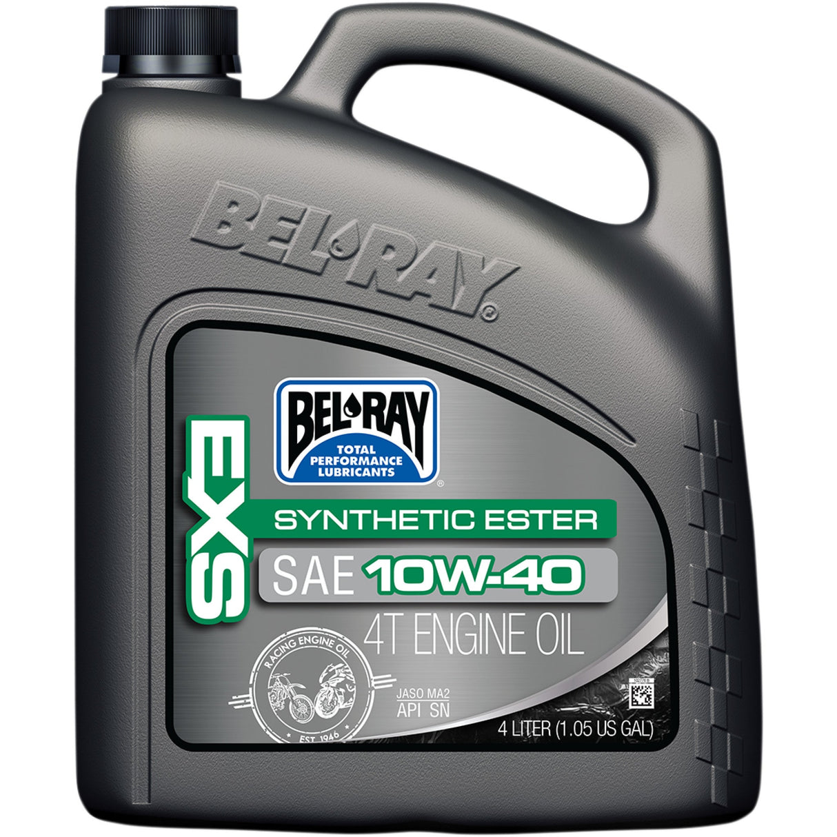 BEL-RAY 3601-0333 99161-B4LW EXS Synthetic Ester 4T Engine Oil EXS Synthetic 4T Oil - 10W-40 - 4L