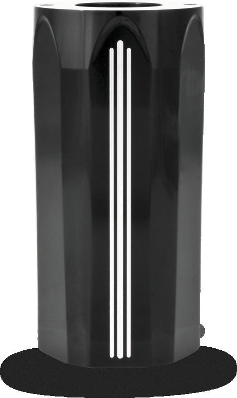 Performance Machine Tech Slider Cover Set Contrast Cut - 0208-2045-BM For Harley Touring 1998-2013
