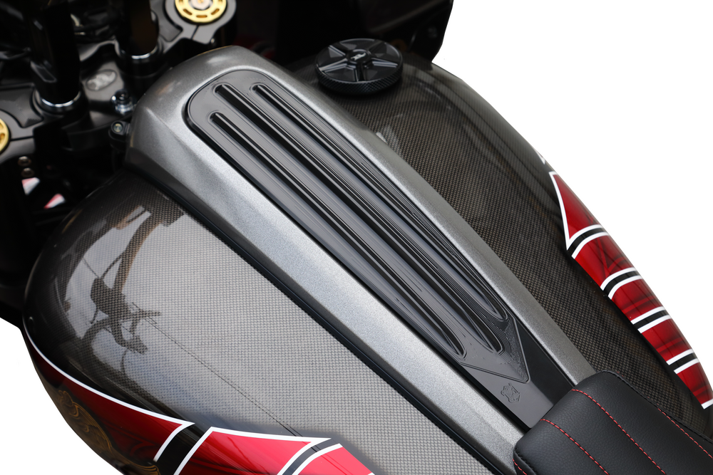 Kens Factory 563-03033 KFD-11 DASH INSERT TRI GROOVE BLACK