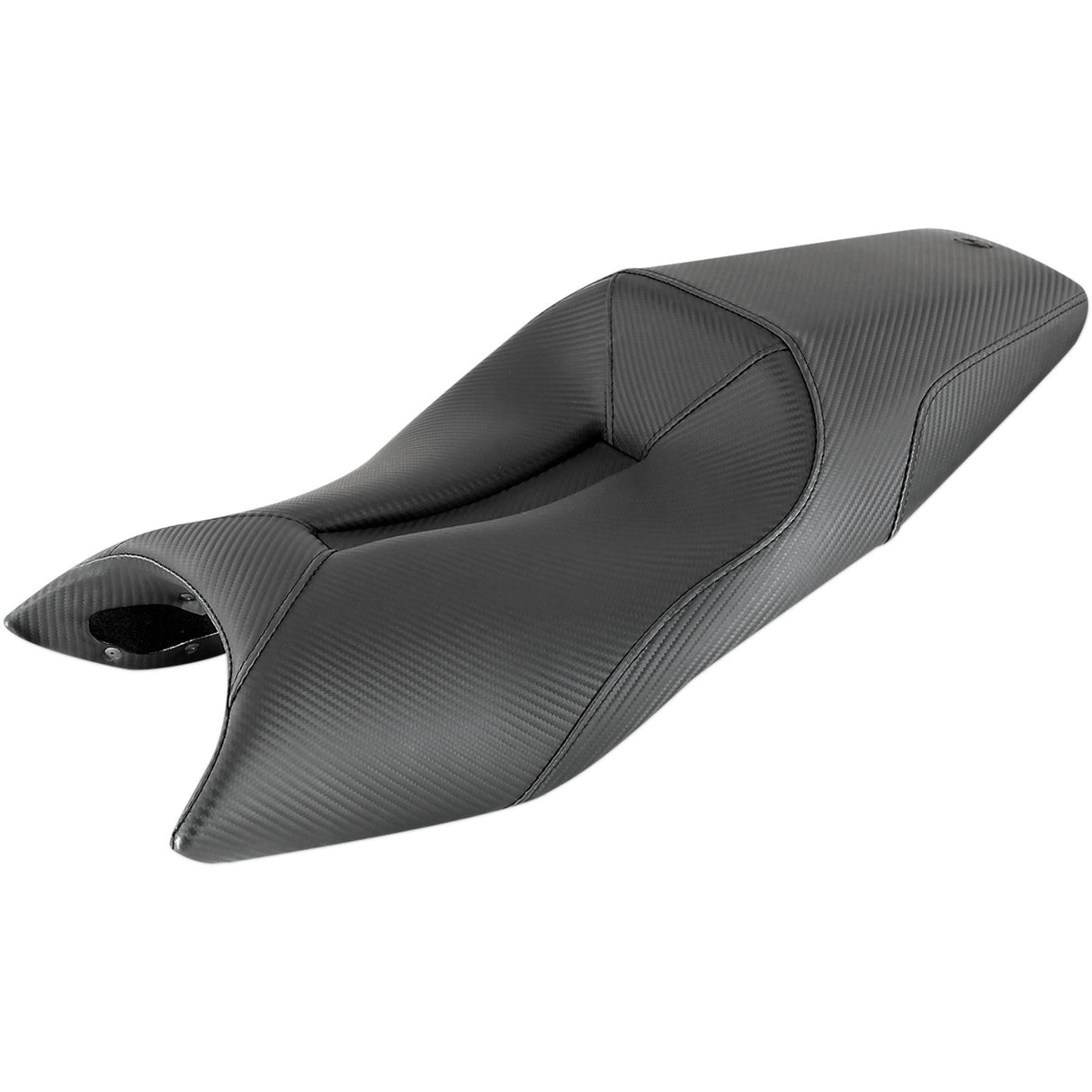 SADDLEMEN 0810-2203 I19-10-0044 Carbon Fiber Track Seat Track Seat - Sport - Carbon Fiber - FTR1200 '19-'22