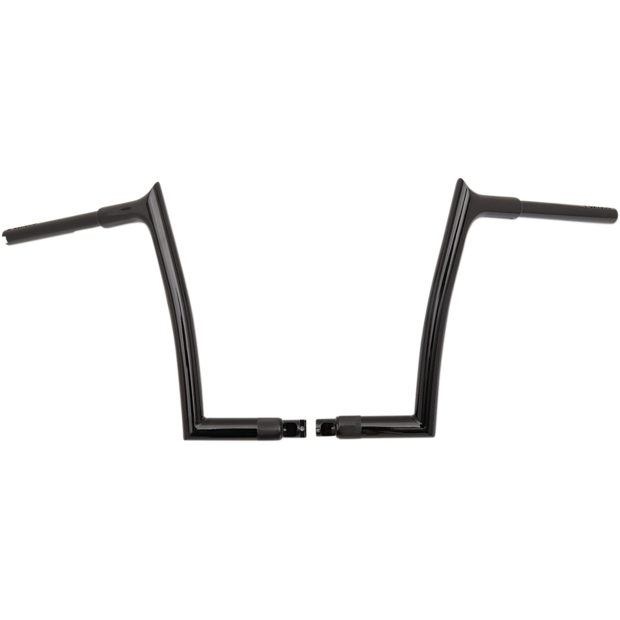FAT Baggers INC. 1-1/4" EZ Install Pointed Top Handlebar 16" Black - 906016-B For Harley Road Glide 2015-2022