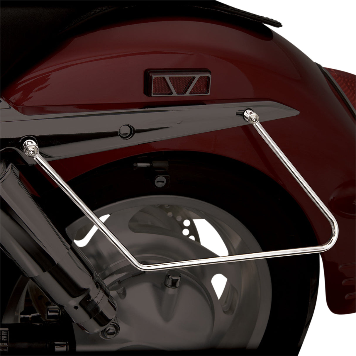 SHOW CHROME 3501-1627 53-125 Saddlebag Stays vt1100