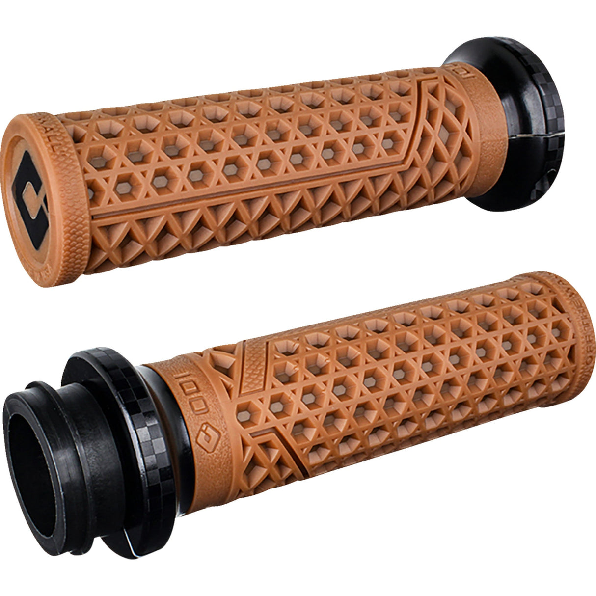 ODI 0630-3047 V31VHTWGR-BC Vans Harley Davidson Grips - TBW - Gum/Black
