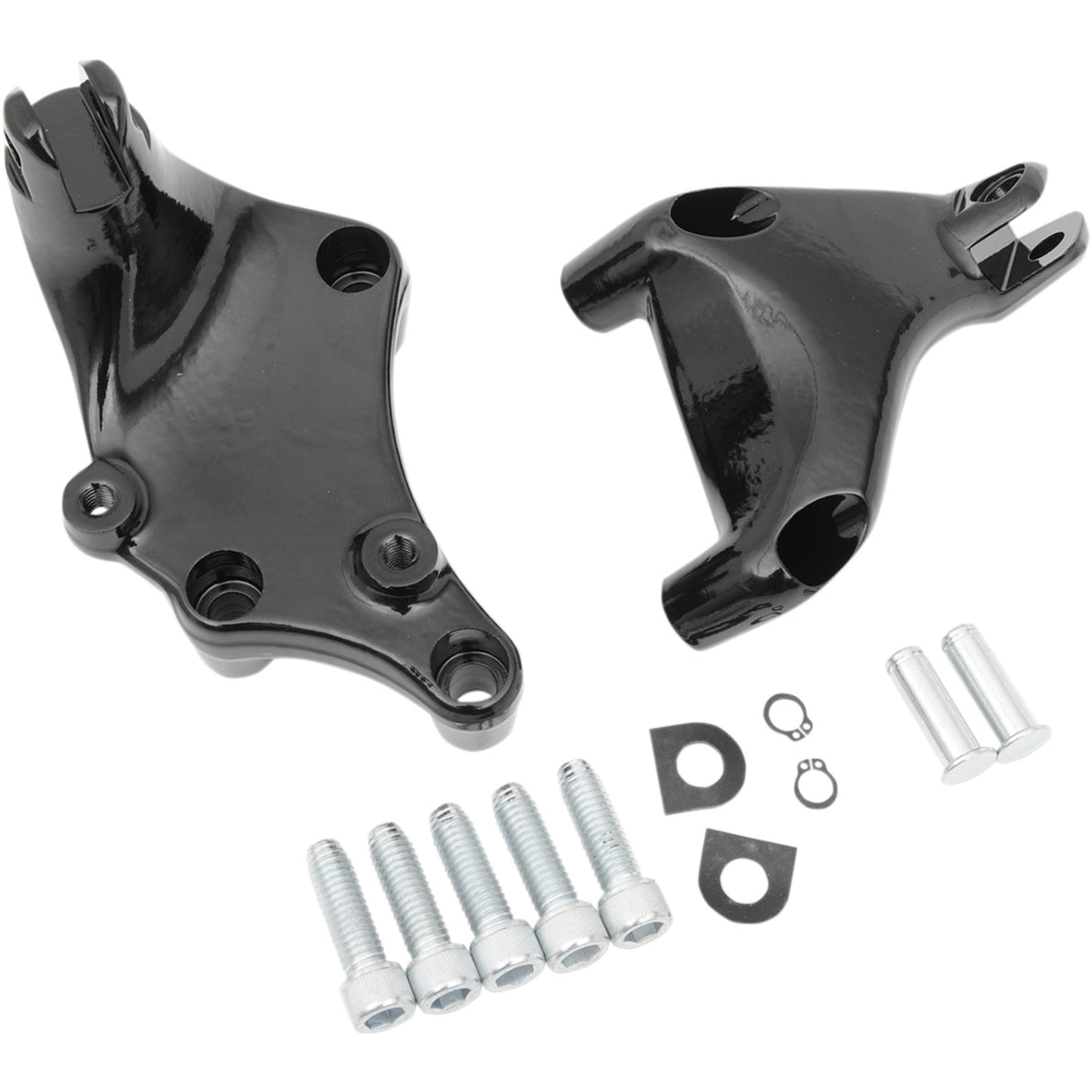 Drag Specialties Passenger Foot Peg Mount Kit Black For Harley Sportster 2014-2022