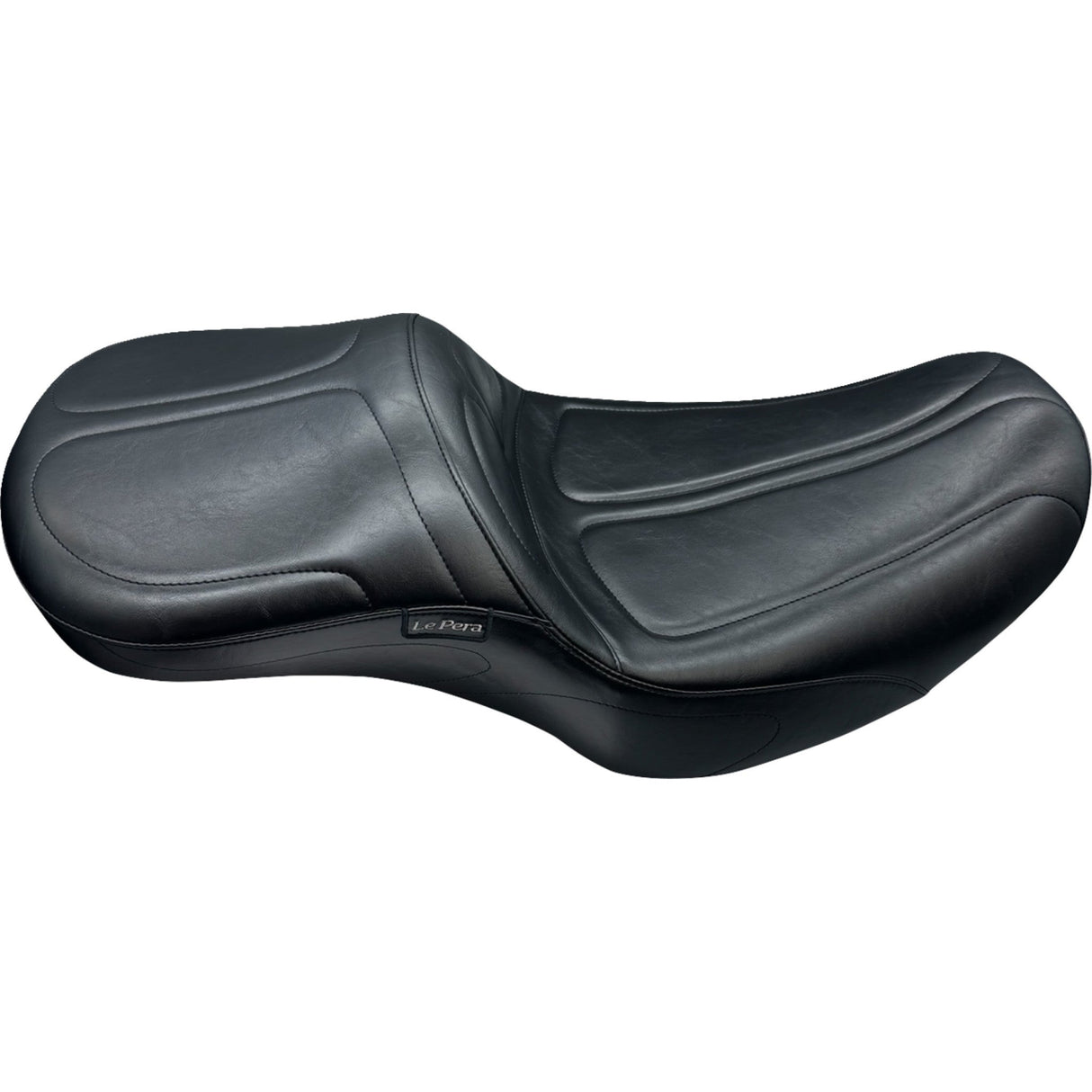 LePera Maverick Daddy Long Legs Seat Without Backrest Black - LV-957DL For Harley Touring 2023-2026