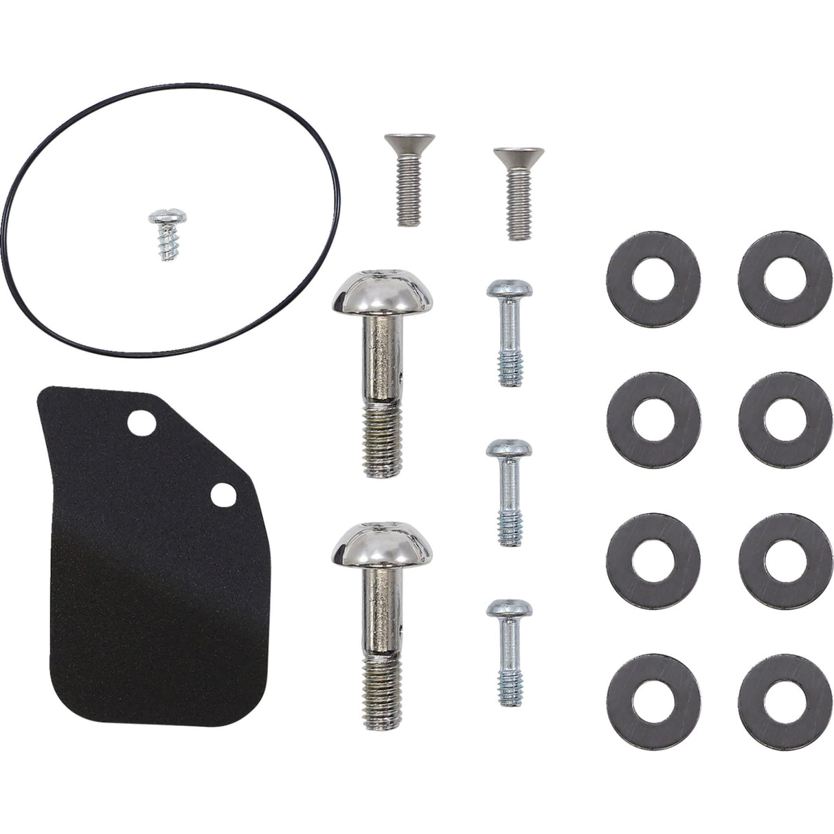 S&S Cycle Air Stinger Stealth Air Cleaner Kit Chrome Ring - 170-0714A For Harley Motorcycles 2017-2023