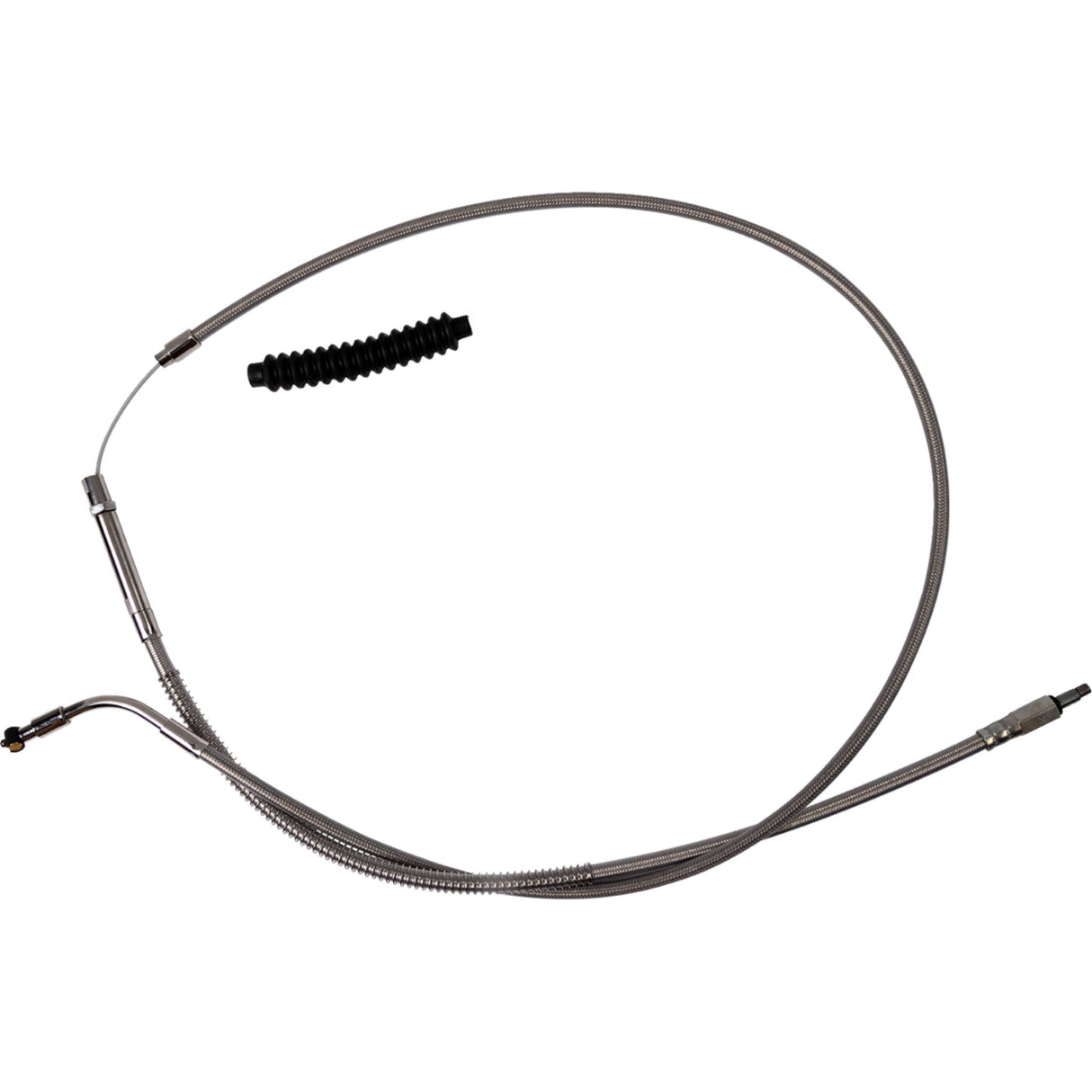 BARNETT 0652-3039 102-30-10072-6 High-Efficiency Stainless Steel Clutch Cable for Harley-Davidson - +6"