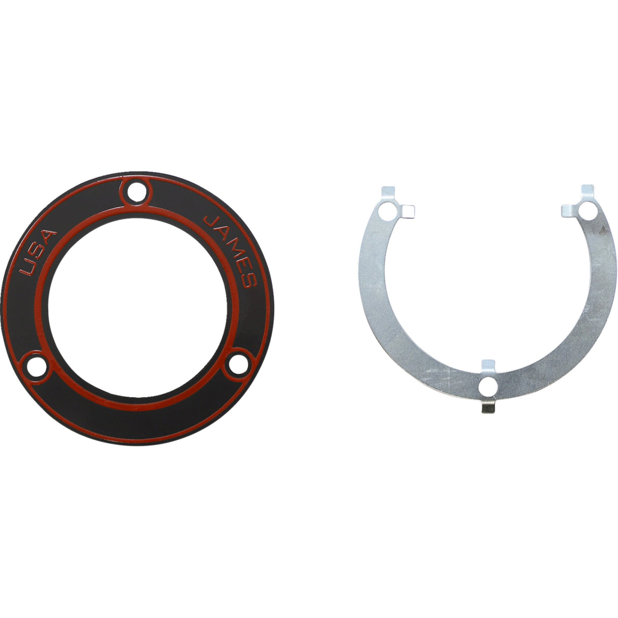 James Gasket Inner Primary to Crankcase Gasket Kit Rubber Covered Metal With Lock Ring Big Twin - JGI-60629-65 For Harley Electra Glide 1965-1969