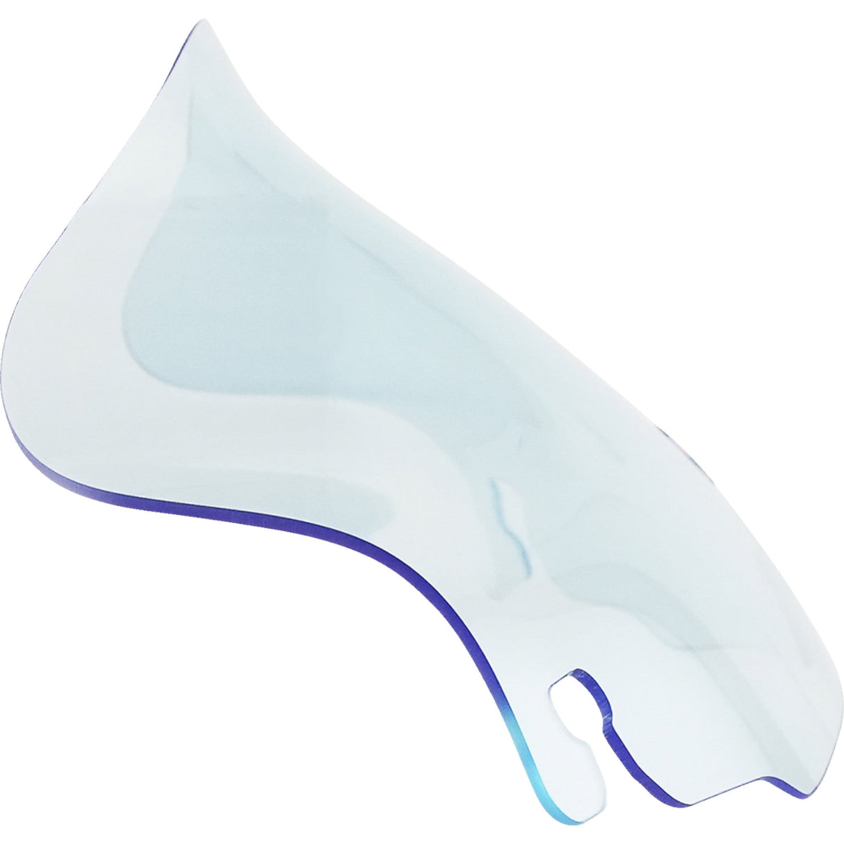 KLOCK WERKS 2310-0737 KWW-01-0642 Ice Kolor Flare™ Windshield - 6.5" - Blue Ice - FLH