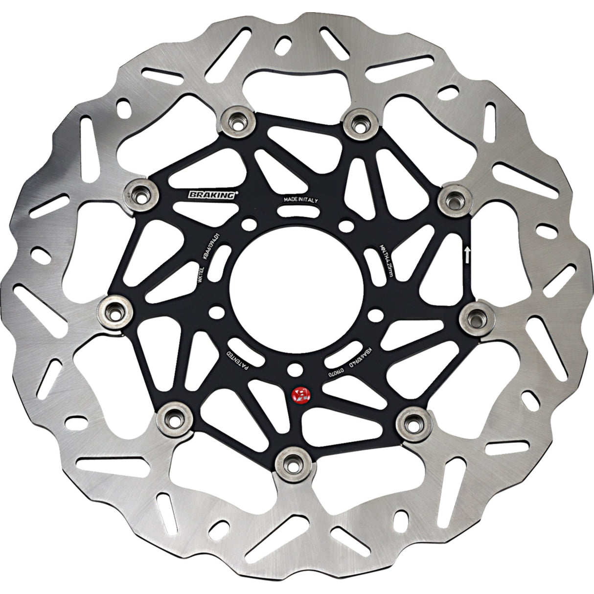 BRAKING 1710-3469 WK110L SK2 Series Rotors SK2 Brake Rotor - Ducati