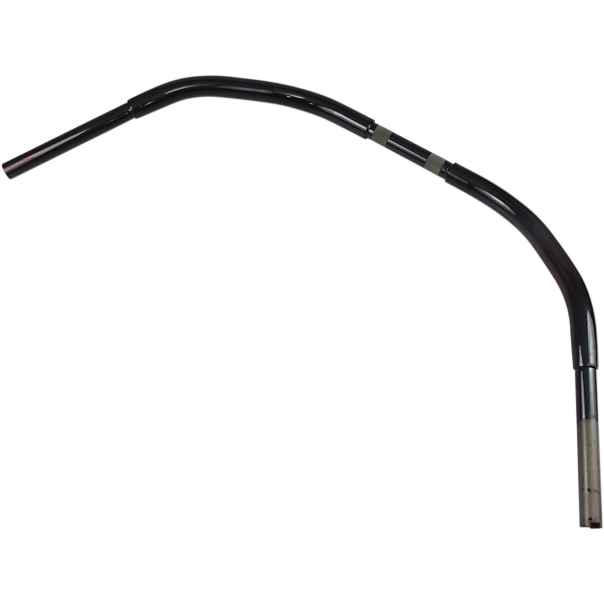 Drag Specialties 1-1/4" Buffalo Touring Handlebar Beach TBW Black For Harley Touring 2008-2021
