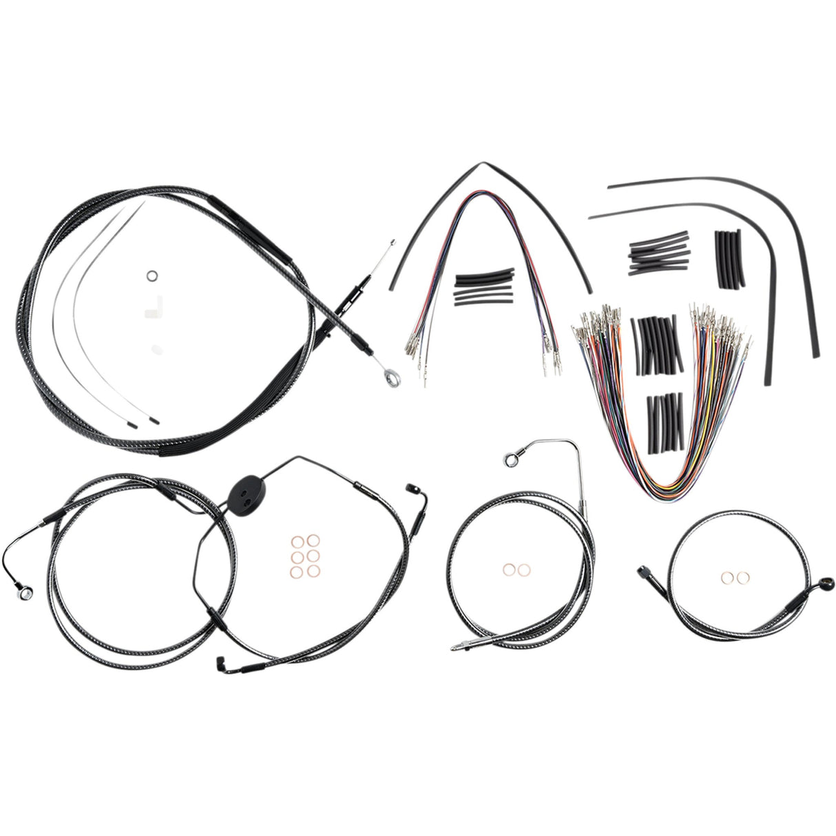 MAGNUM SHIELDING 0662-0807 787311 KARBONFIBR Designer Handlebar Installation Kit
