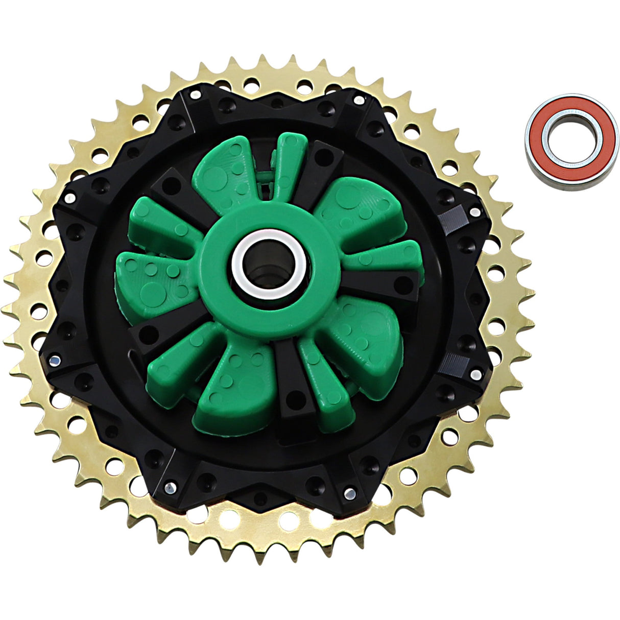 Alloy ART Cush Drive Chain Sprocket Black 51 Tooth - G2CC51-12 For Harley Touring 2009-2021