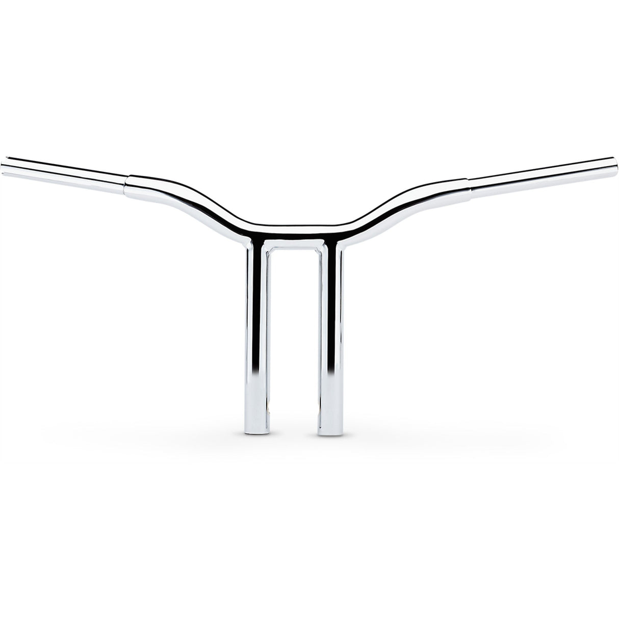 LA CHOPPERS 0601-4930 LA-7337-12 Kage Fighter Welded Straight-Riser Handlebar - One Piece - 12" - Chrome