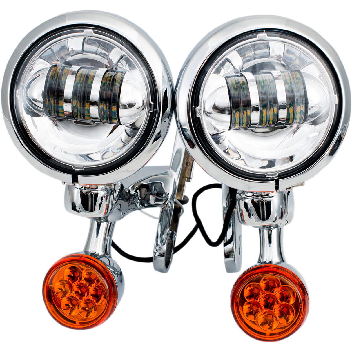 Rivco Products Spotlight And Turn Signal Kit - MV185 For Harley Touring 1994-2020