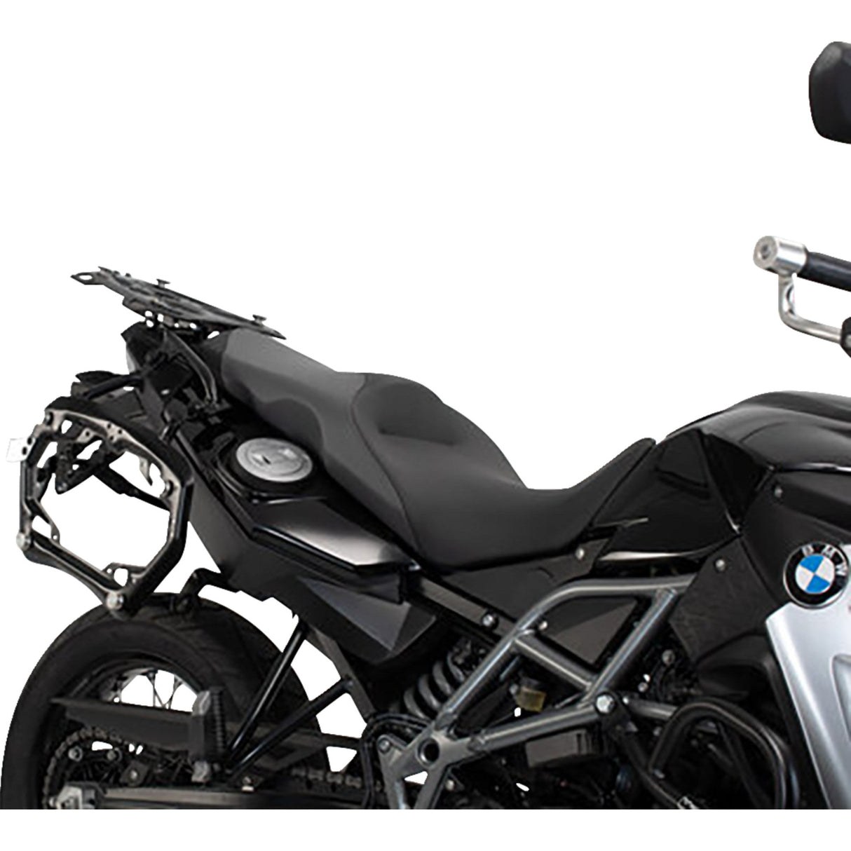 SW-MOTECH 3580-0413 KFT.07.559.70001/S TRAX ADV Aluminum Case System silver - bmw f 650/700/800 gs '08-'18