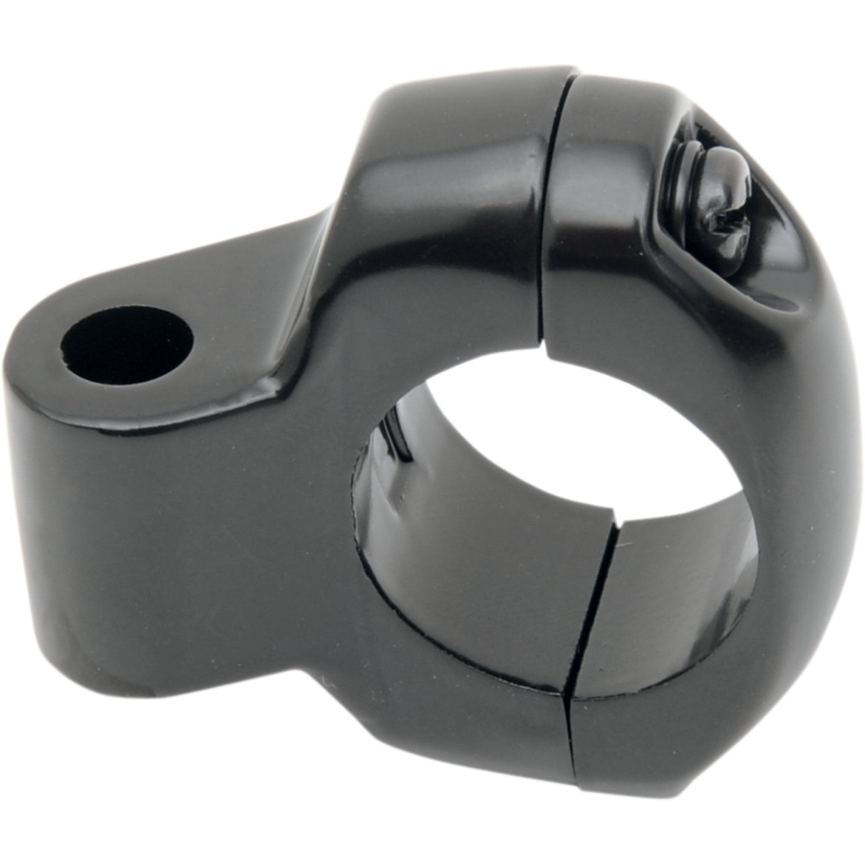 DRAG SPECIALTIES 0641-0109 Miller's Mirror Clamp Mirror Clamp - Miller's - Two-Piece - Black