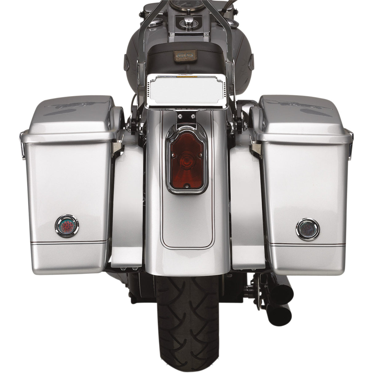 Cycle Visions Bagger-Tail Filler Panels Filler Panels For Hardbags For Use - CV-7220 For Harley Softail / Screamin' / 15th Anniversary 1984-2007