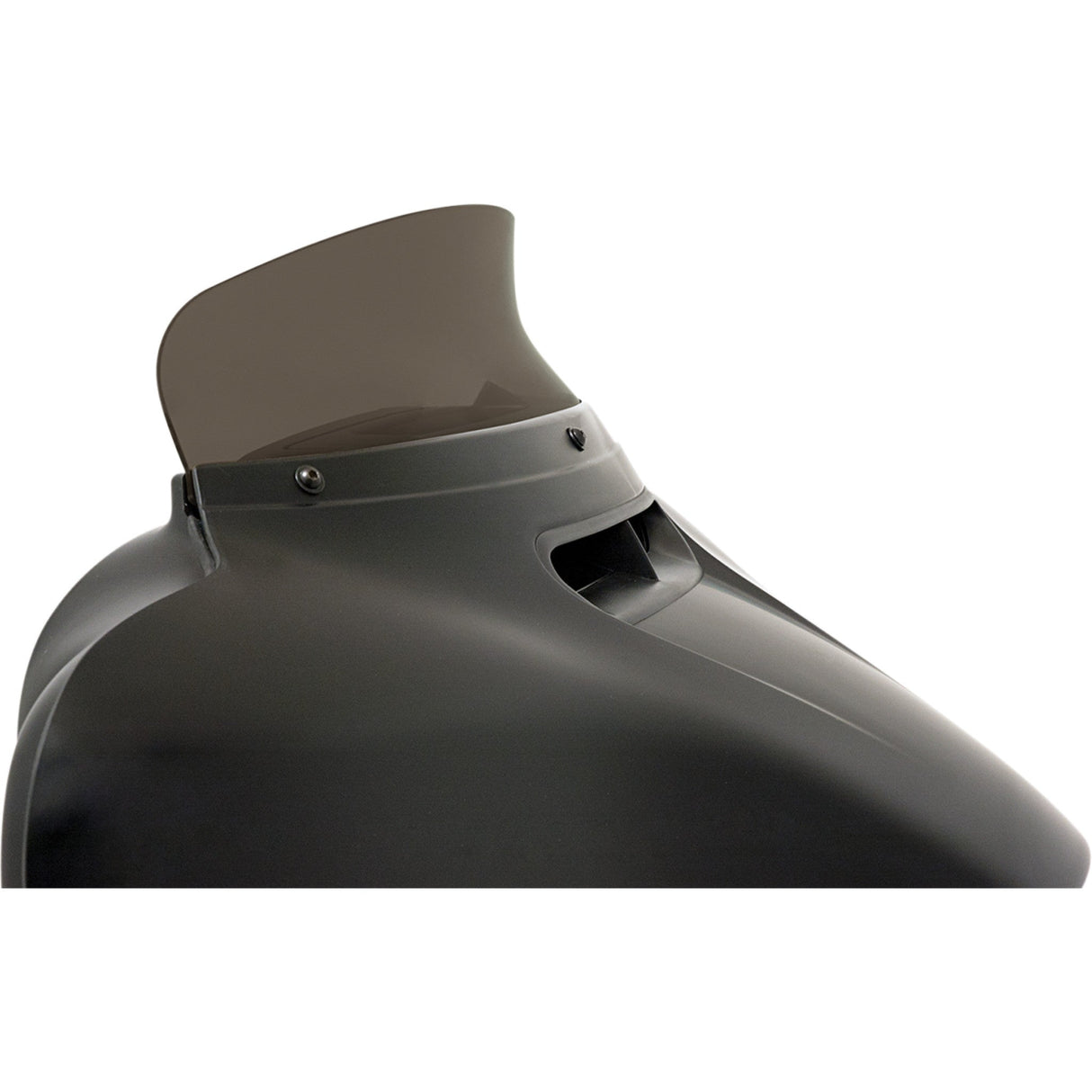 Memphis Shades Spoiler Replacement Windshield For OE Fairings 4-1/2" Smoke - MEP8611 For Harley Touring 2014-2025