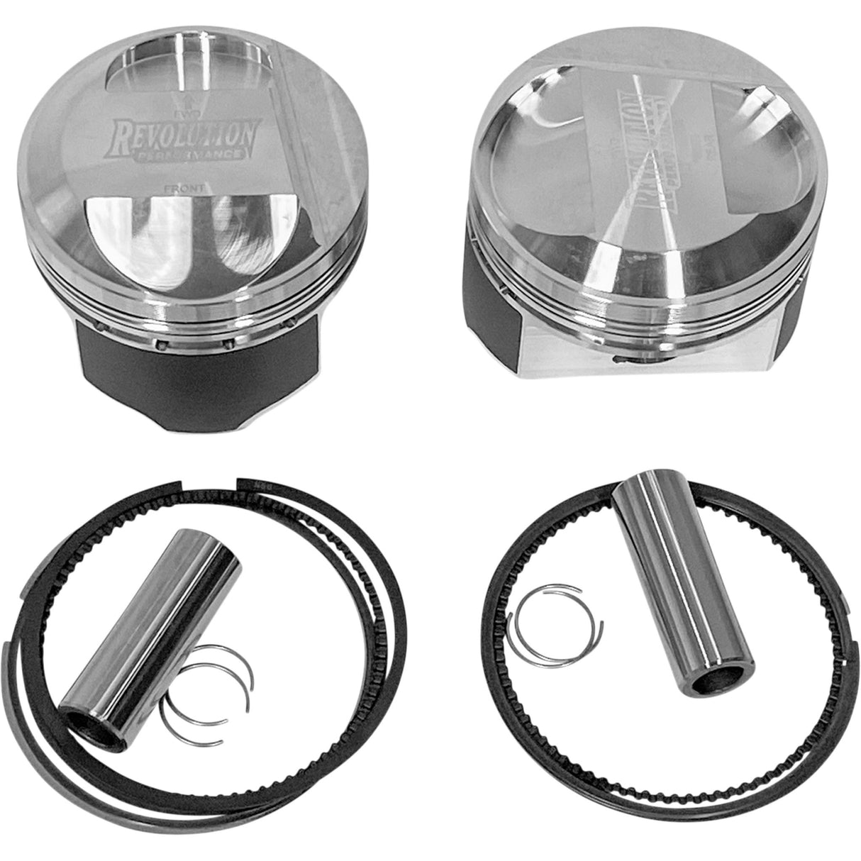 REVOLUTION PERFORMANCE, LLC 0910-6385 RP301-208W Big Bore Piston Kit Piston Kit - 85" - Evolution